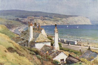 La Bella Curva della Baia di Swanage da Ernest William Haslehust