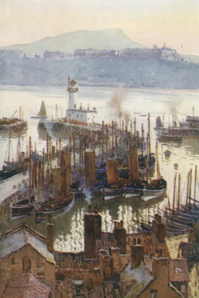 Il Porto dalla Città Vecchia da Ernest William Haslehust