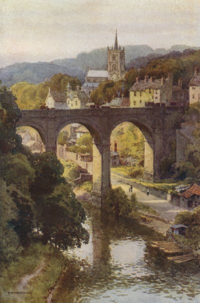 La Storica Vecchia Città di Knaresborough da Ernest William Haslehust