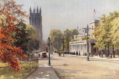 La parata e la sala delle pompe, Leamington da Ernest William Haslehust