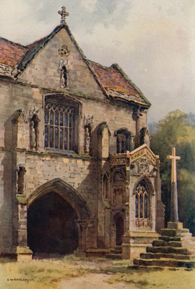 Il cancello del Priorato, Worksop da Ernest William Haslehust