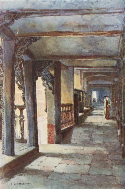 The Rows, Watergate Street da Ernest William Haslehust