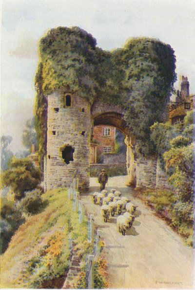 La porta Strand, Winchelsea da Ernest William Haslehust