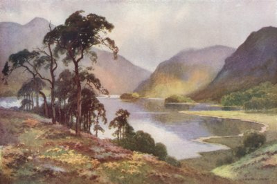 Thirlmere e Helvellyn da Ernest William Haslehust