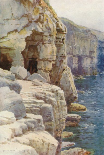 Grotte di Tilly Whim, Swanage da Ernest William Haslehust