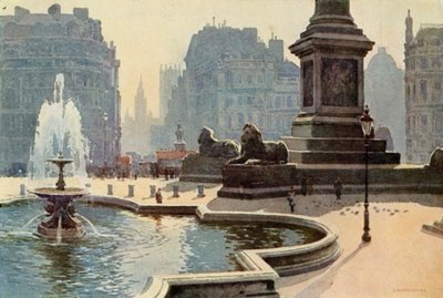 Piazza Trafalgar da Ernest William Haslehust