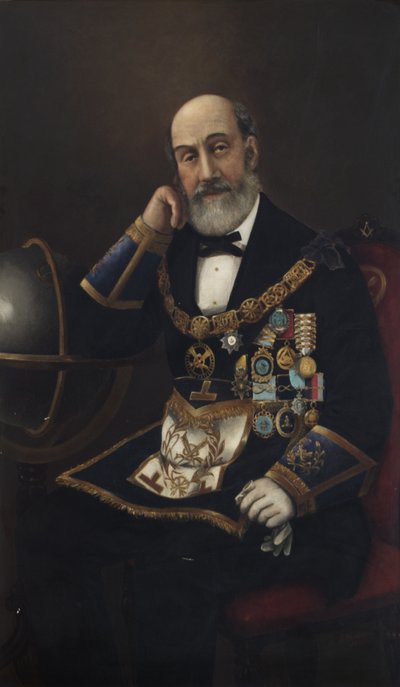 John Morant Hervey, Gran Segretario, 1875 da Ernest de Cleichen von Tettenborn