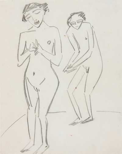 Uomo e donna da Ernst Ludwig Kirchner