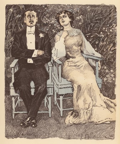 Illustrazione per Berliner Balle von Rideamus da Ernst (after) Heilemann