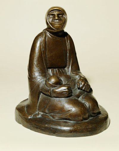 Mendicante con un bambino da Ernst Barlach