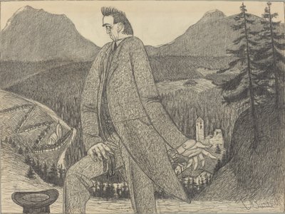 Uomo delle altezze da Ernst Barlach
