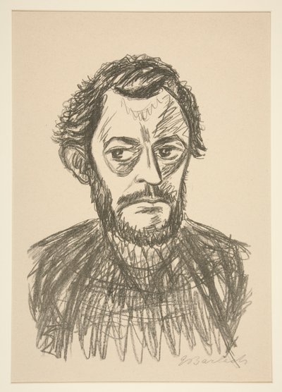 Autoritratto III da Ernst Barlach