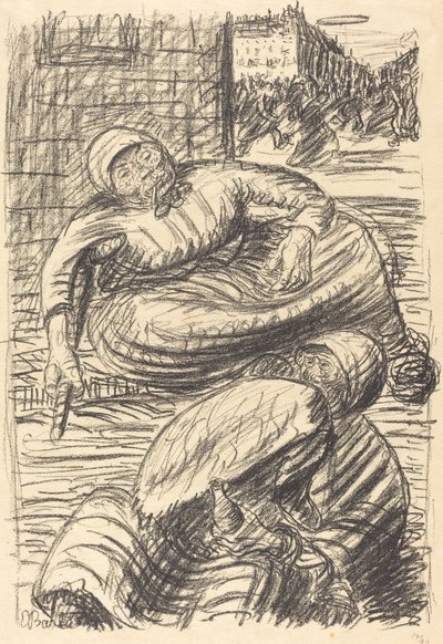 Strada a Varsavia da Ernst Barlach