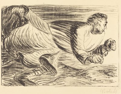 Il barbaro furioso da Ernst Barlach