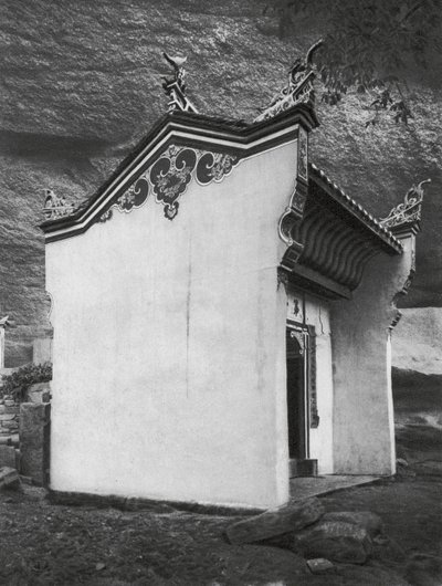 Ichangfu, Lung wang tung, Hupei, Porta del Tempio del Re Drago da Ernst Boerschmann