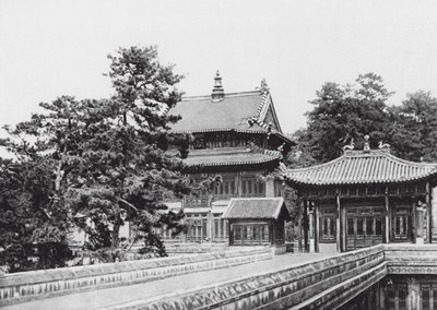 Jehol, Hingkung, Chihli, nel monastero Lama Hingkung da Ernst Boerschmann