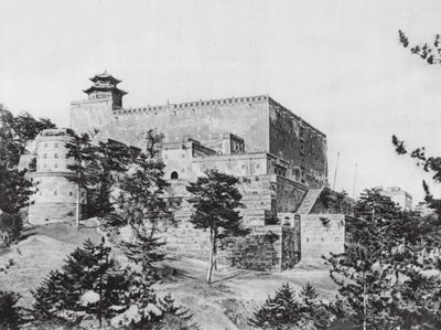 Jehol, Potala, Chihli, Edificio principale a Potala, Vista da sud-ovest da Ernst Boerschmann