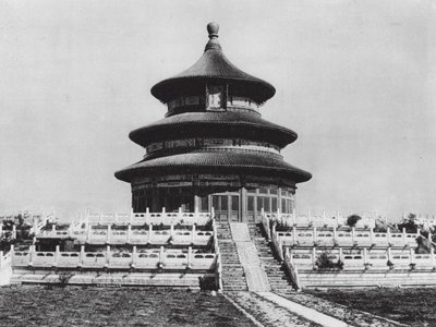 Pechino, Tien tan, Chihli, Tempio del Cielo, Sala delle Preghiere Annuali da Ernst Boerschmann