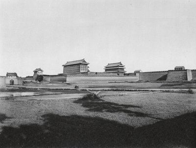 Sianfu, Pei men, Shensi, Porta Nord di Sianfu, la Capitale Provinciale da Ernst Boerschmann