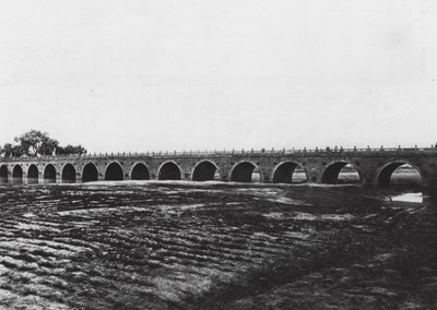 Yenchoufu, Shantung, Ponte da Ernst Boerschmann