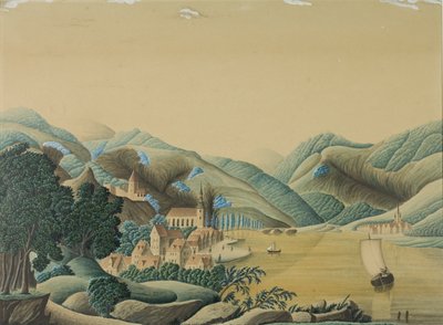 Vista su Braubach da Ernst Damitz