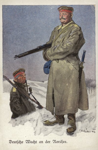 Guardia tedesca sul Mare del Nord, Prima Guerra Mondiale da Ernst Heilemann