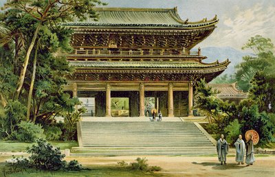 Tempio buddista a Kyoto, Giappone, da 