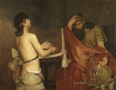Davide e Saul da Ernst Josephson