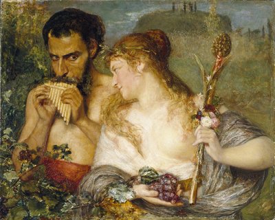 Ninfa e fauno da Ernst Josephson