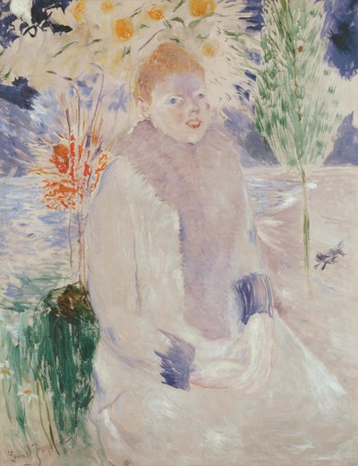 Ritratto di una Signora, c.1890-1900 da Ernst Josephson