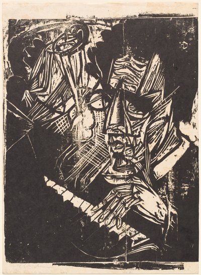 Compositore Klemperer, 1916 da Ernst Ludwig Kirchner