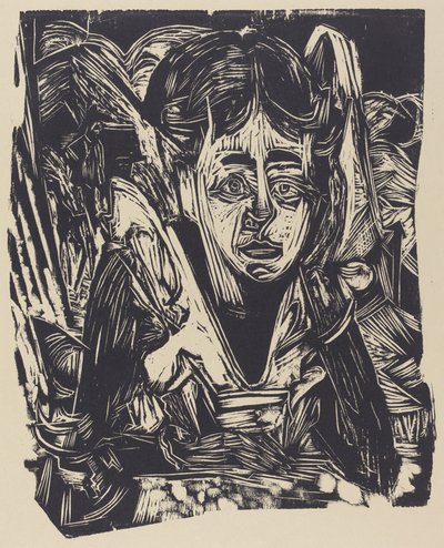 Ragazza che sogna da Ernst Ludwig Kirchner