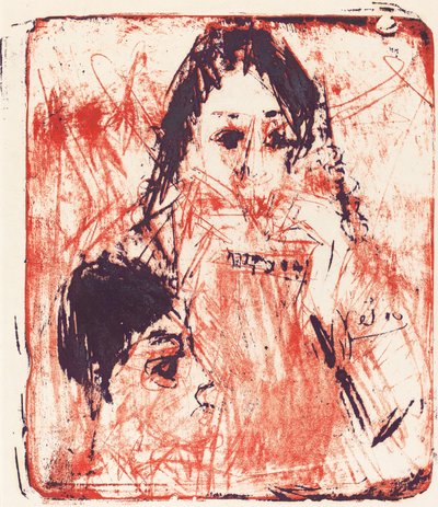 Suonatore di Armonica da Ernst Ludwig Kirchner