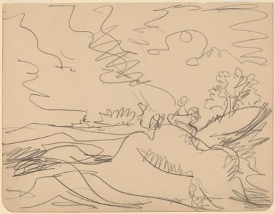 Paesaggio nel Taunus da Ernst Ludwig Kirchner