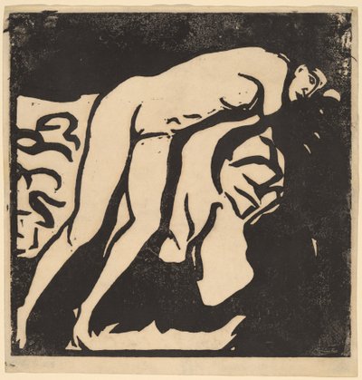 Ragazza nuda da Ernst Ludwig Kirchner