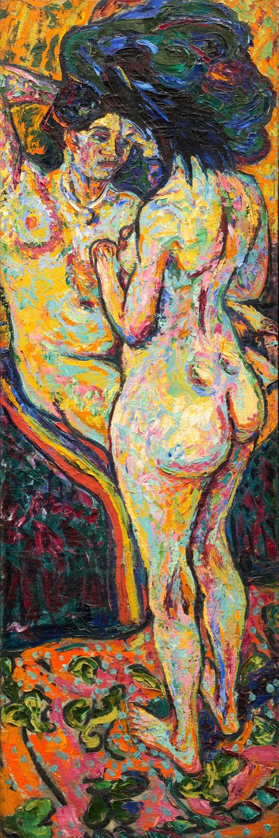 Due nudi [recto] da Ernst Ludwig Kirchner