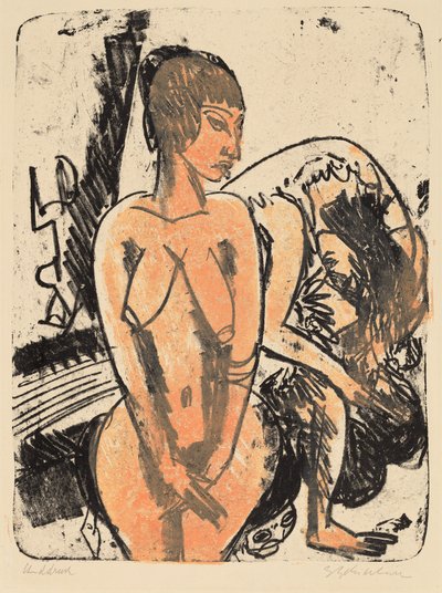 Due donne da Ernst Ludwig Kirchner