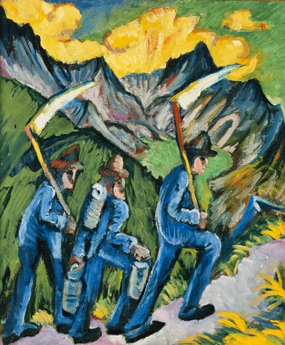 Alpleben, Trittico da Ernst Ludwig Kirchner
