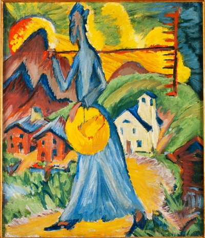 Vita alpina, trittico da Ernst Ludwig Kirchner