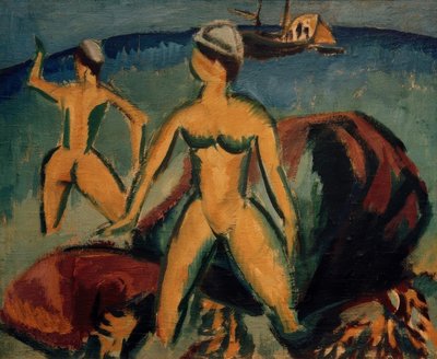 Bagnanti (Fehmarn) da Ernst Ludwig Kirchner