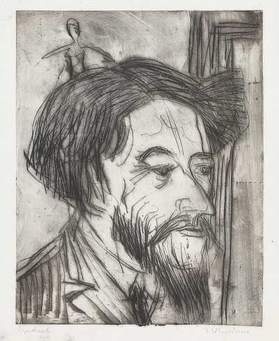 Ritratto del professor Enrico Padua da Ernst Ludwig Kirchner
