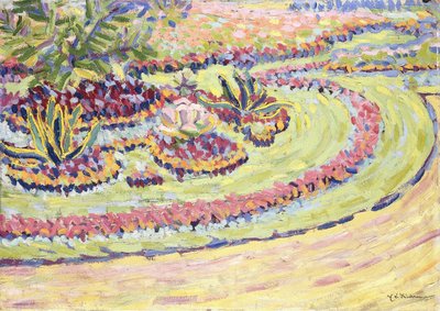 Blumbenbeete da Ernst Ludwig Kirchner