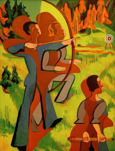 Arcieri da Ernst Ludwig Kirchner