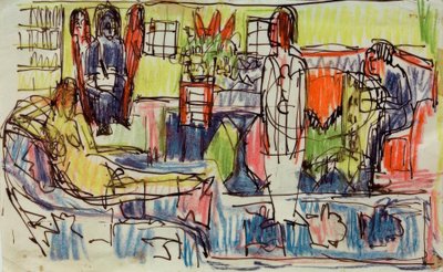 Bohème moderna da Ernst Ludwig Kirchner