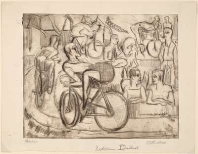 Corsa Ciclistica da Ernst Ludwig Kirchner
