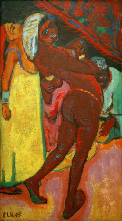 La ballerina nera da Ernst Ludwig Kirchner
