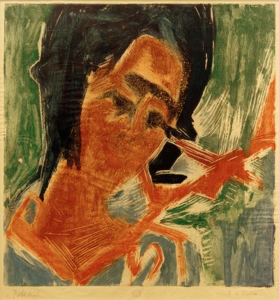 E. L. Kirchner, Ragazza giovane da Ernst Ludwig Kirchner