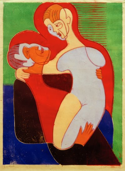 Coppia innamorata (Die Hembusse) da Ernst Ludwig Kirchner
