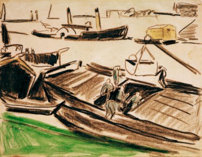 Elbzillen II da Ernst Ludwig Kirchner
