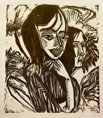 Ragazza di Fehmarn da Ernst Ludwig Kirchner